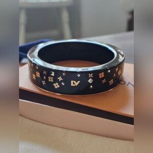 Louis Vuitton GM Inclusion Monogram Multicolor Swarovski Bangle!